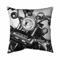 Begin Home Decor 26 x 26 in. Realistic Motorcycle-Double Sided Print Indoor Pillow 5541-2626-TR56